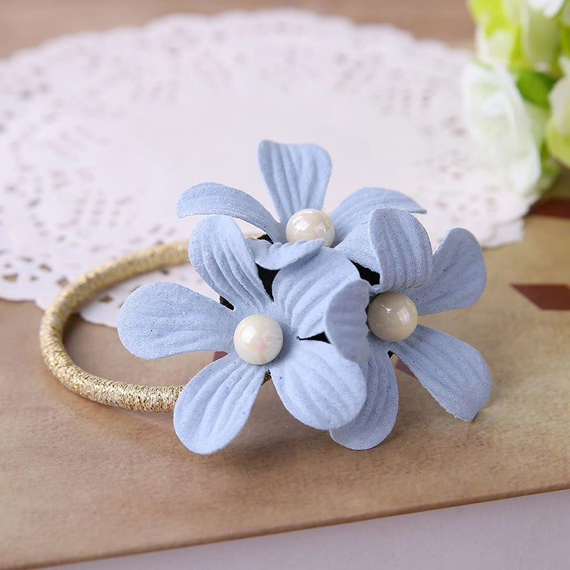 Fashion Floral Elastic Hair Rope