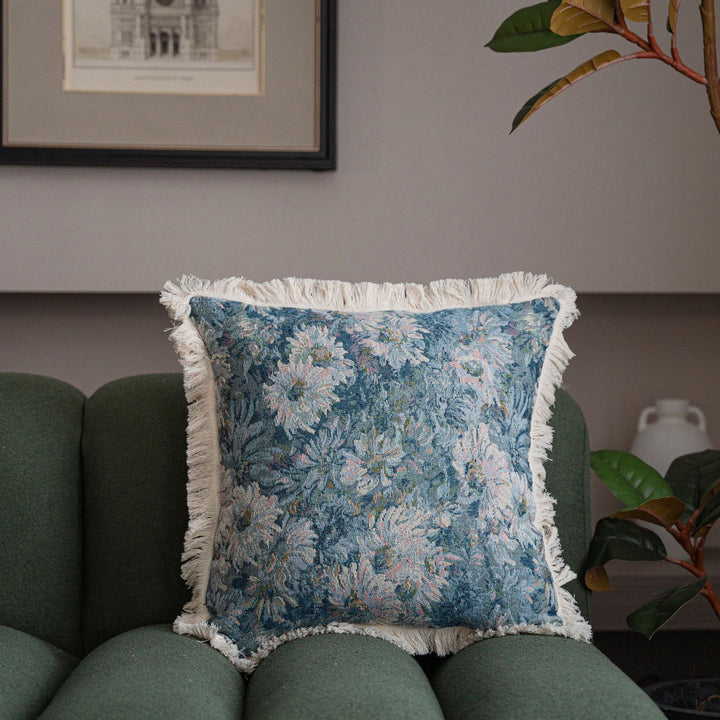 American Jacquard Multi-color Cushion Cover