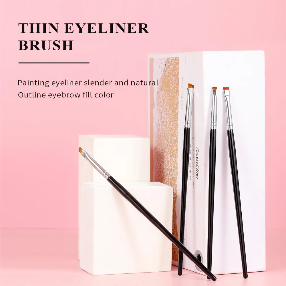 Professional Flat Angle Eyebrow Brush