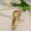Color: Gold Face White Diamond