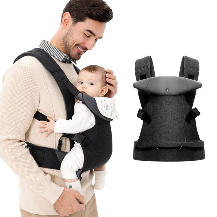 4-in-1 Ergonomic Baby Backpack Carrier