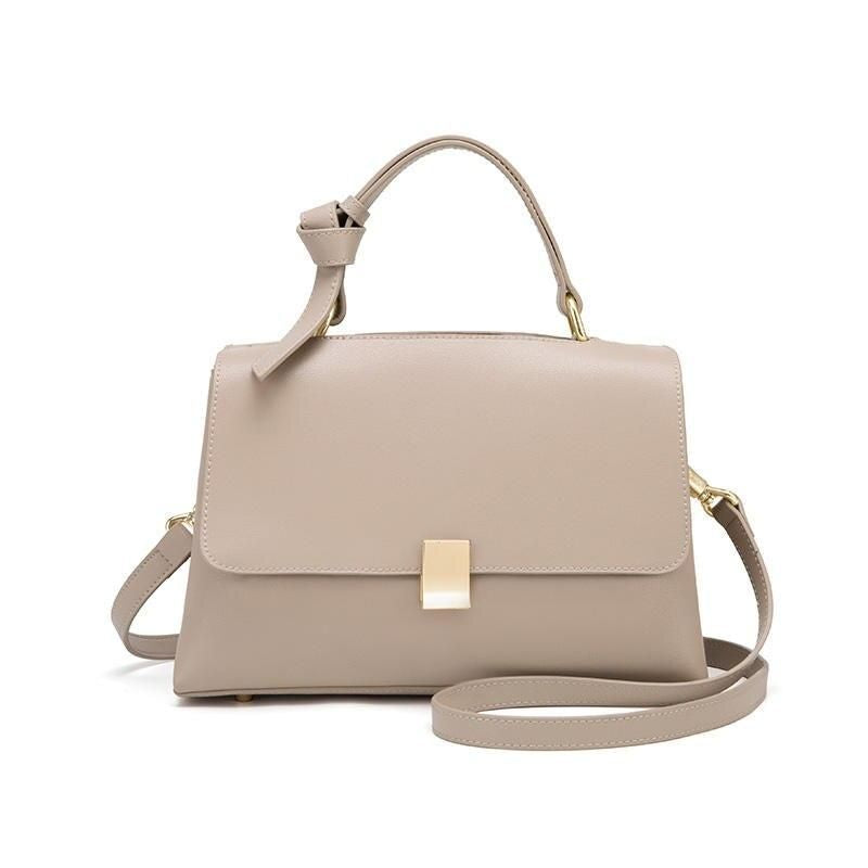Soft Leather Fashion Satchel Handbag