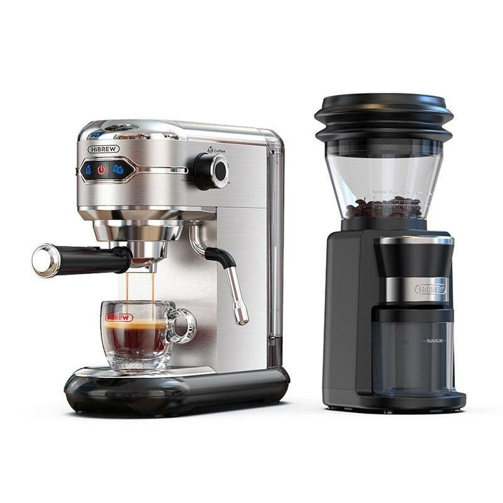 34-Gear Automatic Burr Mill Coffee Grinder for Espresso, American, and Pour Over Coffee