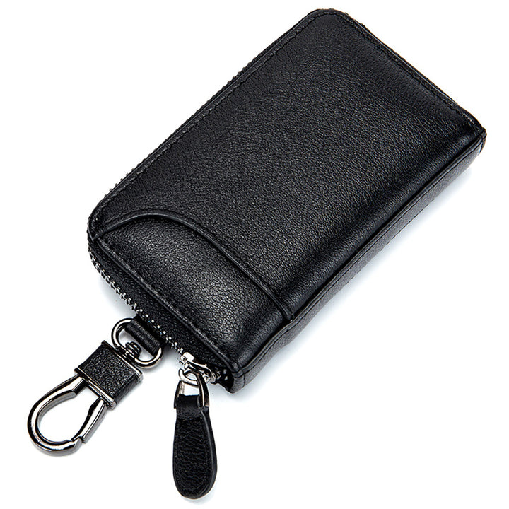 Key bag men's compact multi-functional simple card case key bag