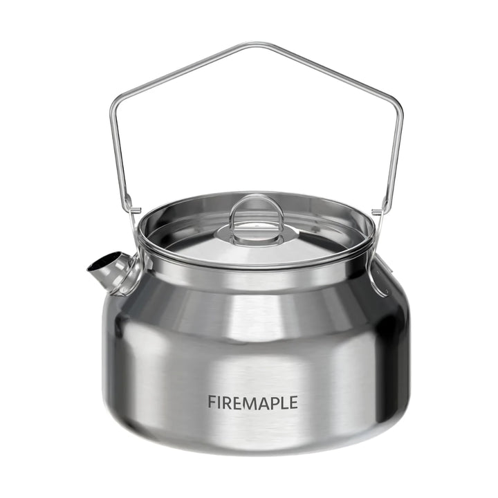 1.2L Stainless Steel Camping Kettle for Outdoor Adventures