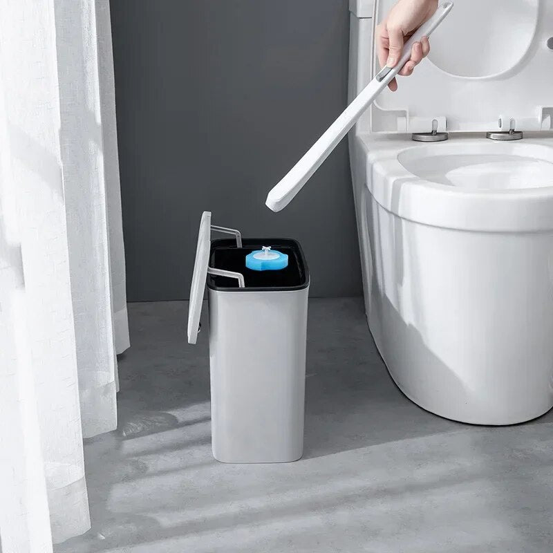 Disposable Toilet Brush Cleaner Kit: Hygienic Bathroom Cleaning Solution