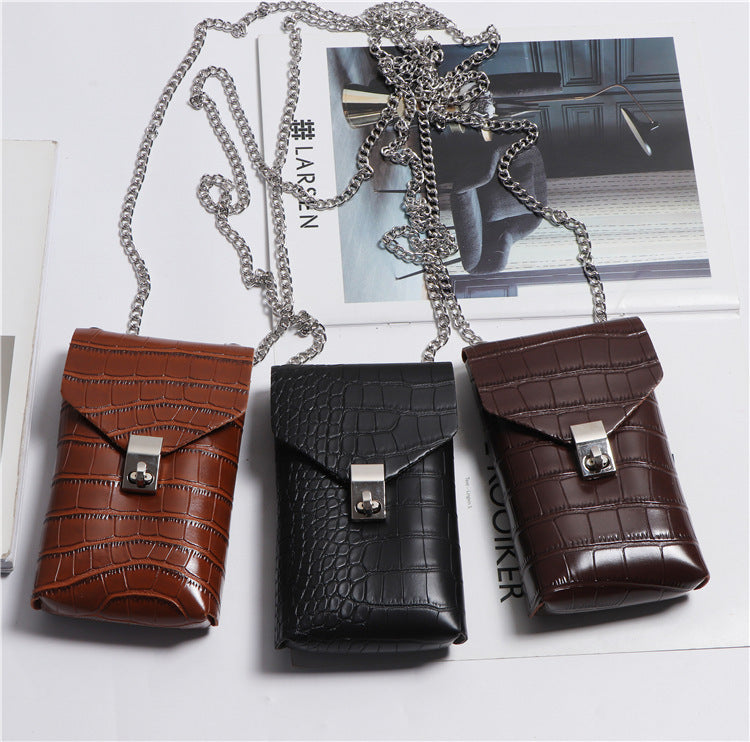 New Fashion All-match Pattern PU Leather Belt Bag