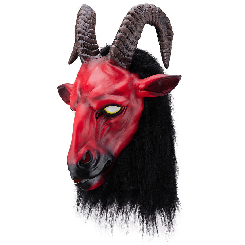 Role Playing Latex Headgear Realistic Antelope Mask