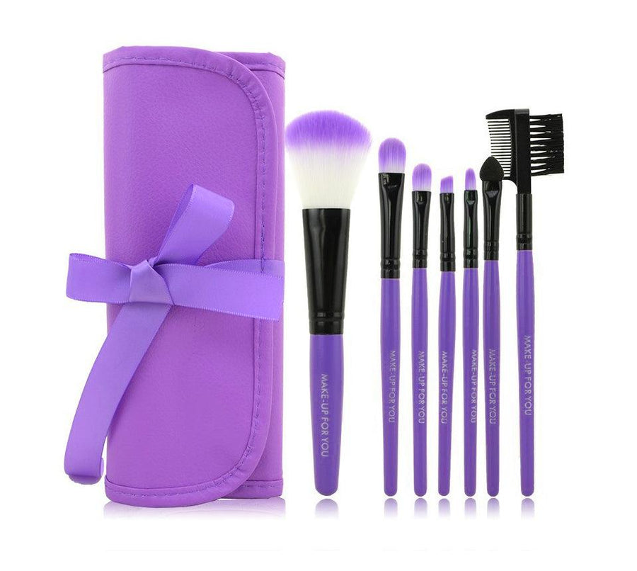7 Makeup Tools Makeup Brushes Portable Full Makeup Brushes - Trendha