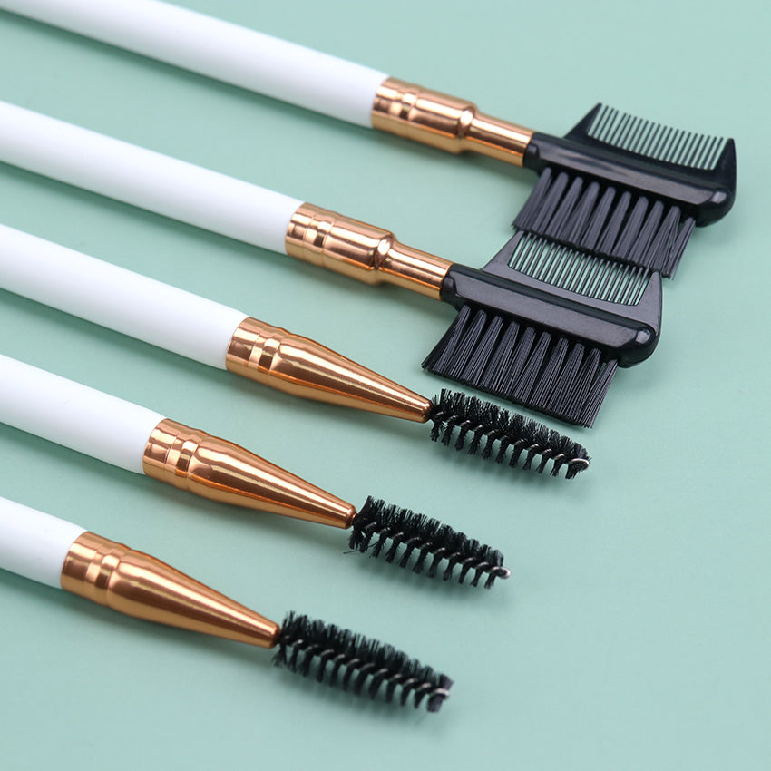 Double Ended Eyebrow and Eyelash Comb Brush