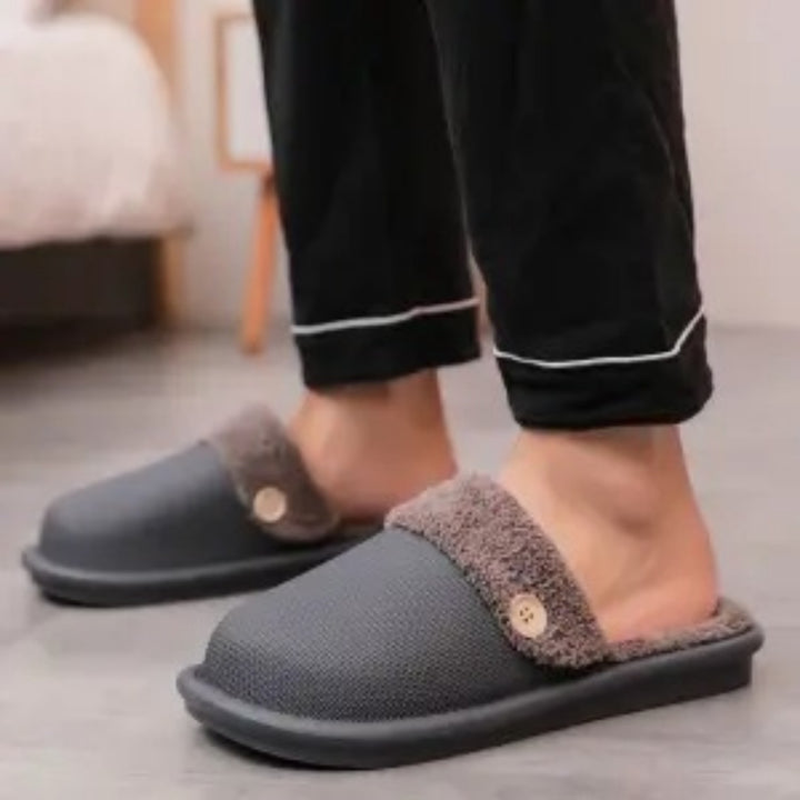 Thick Soled Anti Slip Warm Slippers