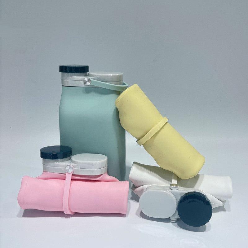 Folding Cup Fully Soft Silicone Drinking Accessories Kitchen Gadgets In Summer - Trendha