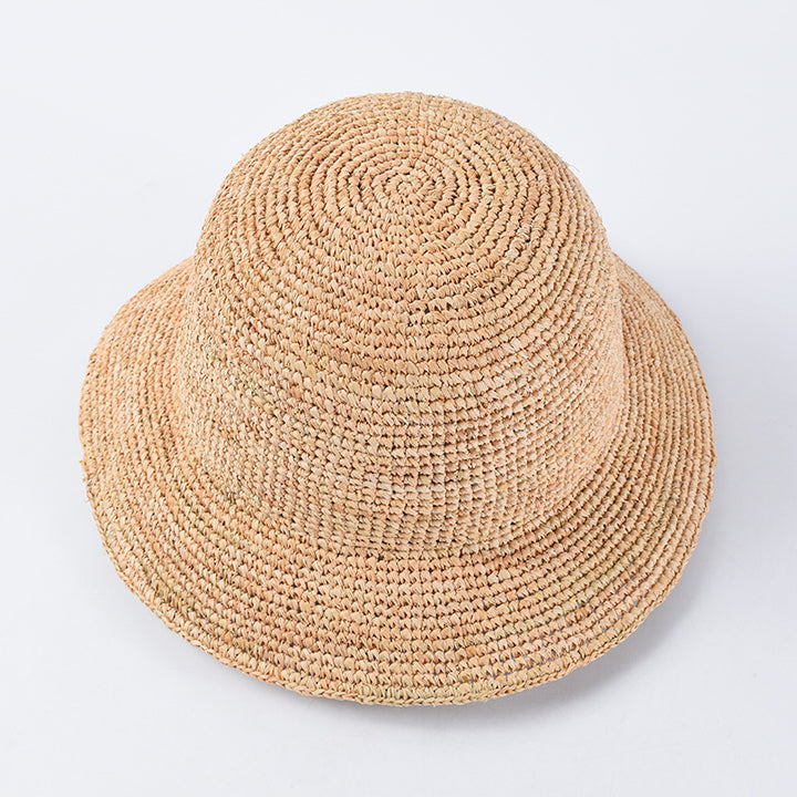 Raffia Hat Women's Light Board Hand Crocheting Sun Protection Sunshade