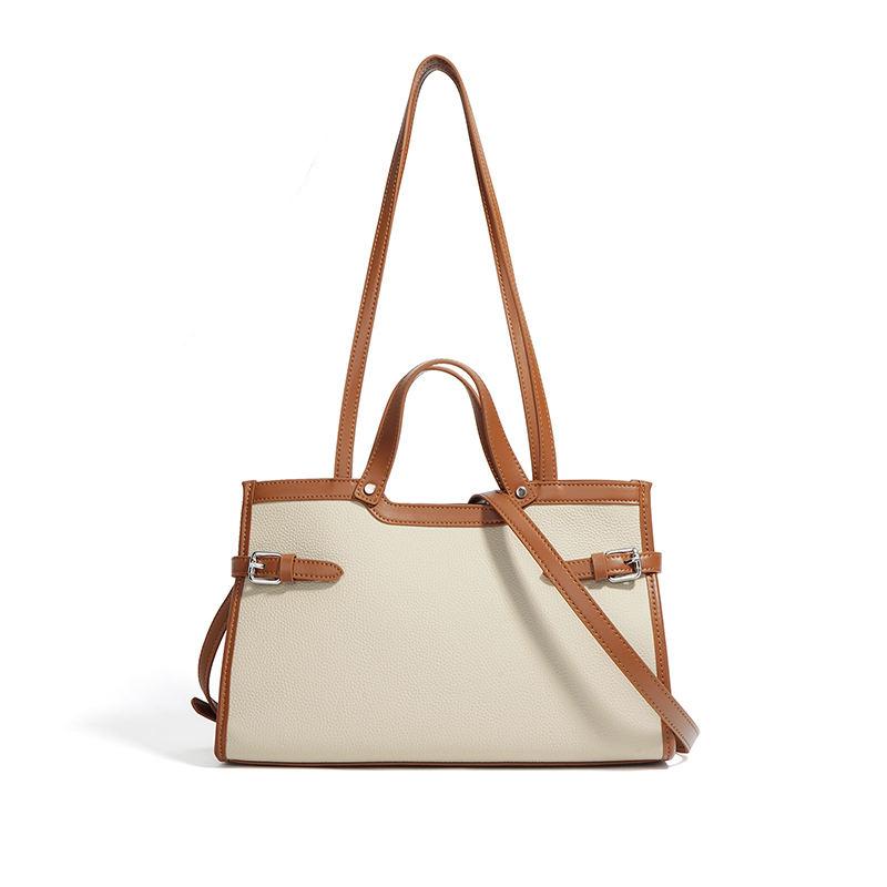 Vintage Cowhide Leather Tote