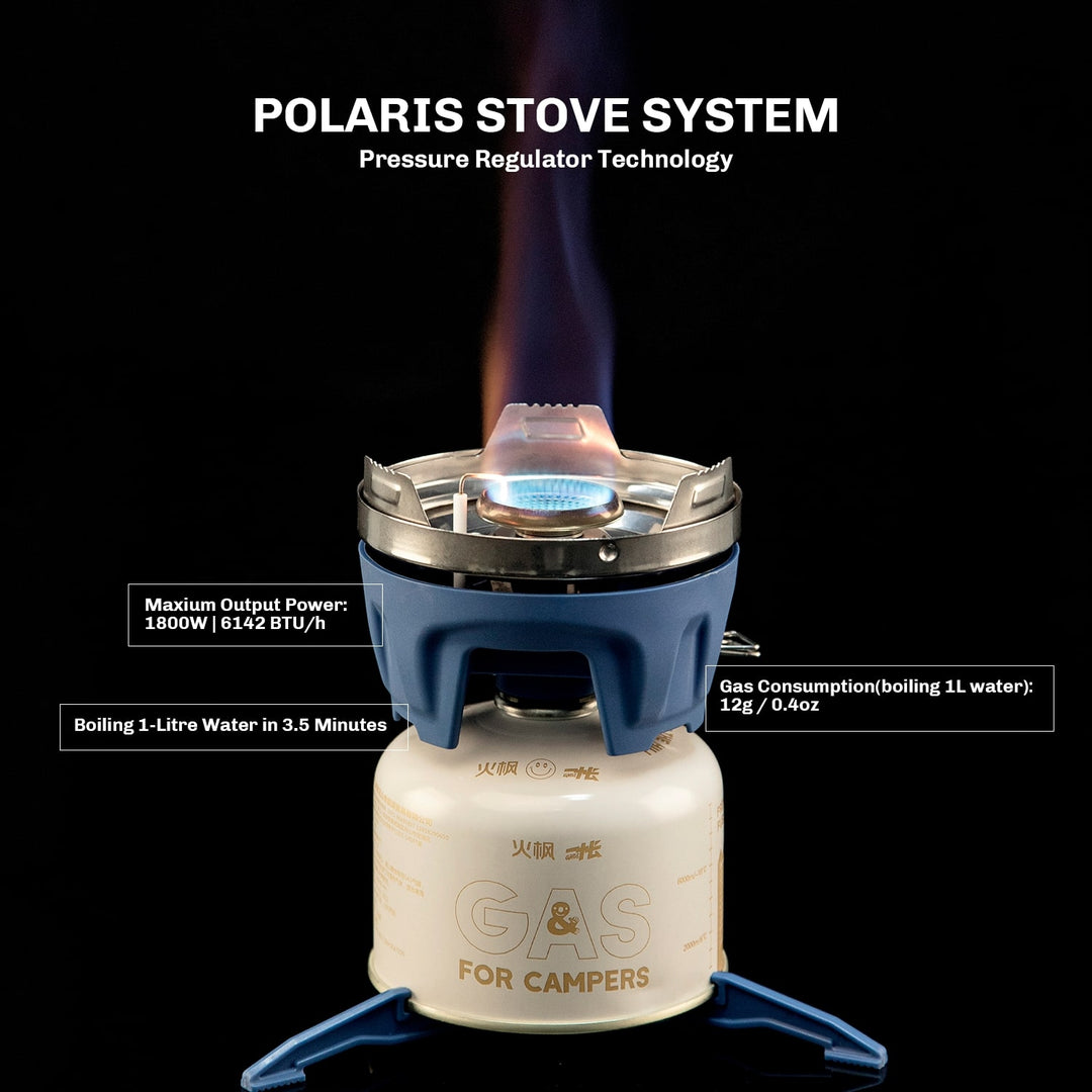 New Polaris X5 Portable Camping Stove System