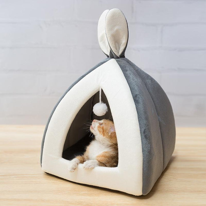 Cat House Cat House Villa Cat Bed Small Dog Kennel - Trendha