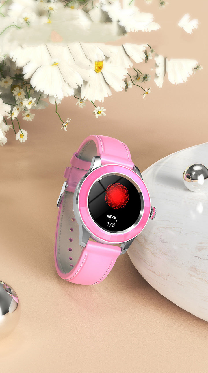 S09 Smart Watch Female Round Touch Screen Ip67 Waterproof Call Reminder Smart Watch