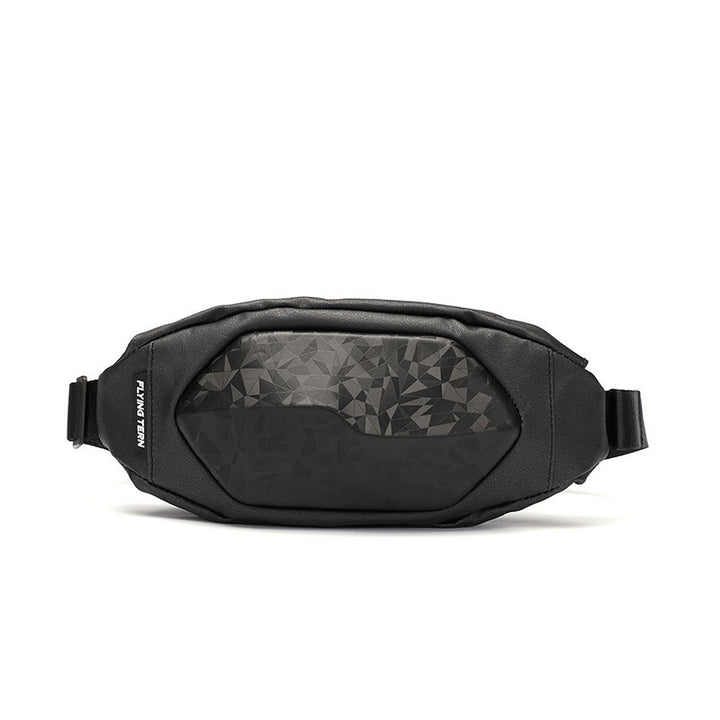 Fashion Polyhedron Hard Shell Waist Bag