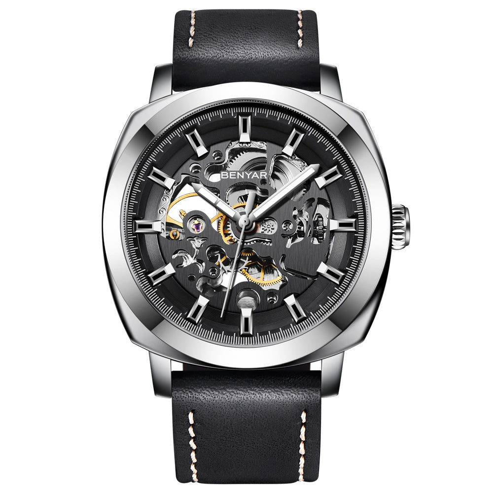 Hollow Out Mechanical Watch Automatic Fashion Men&