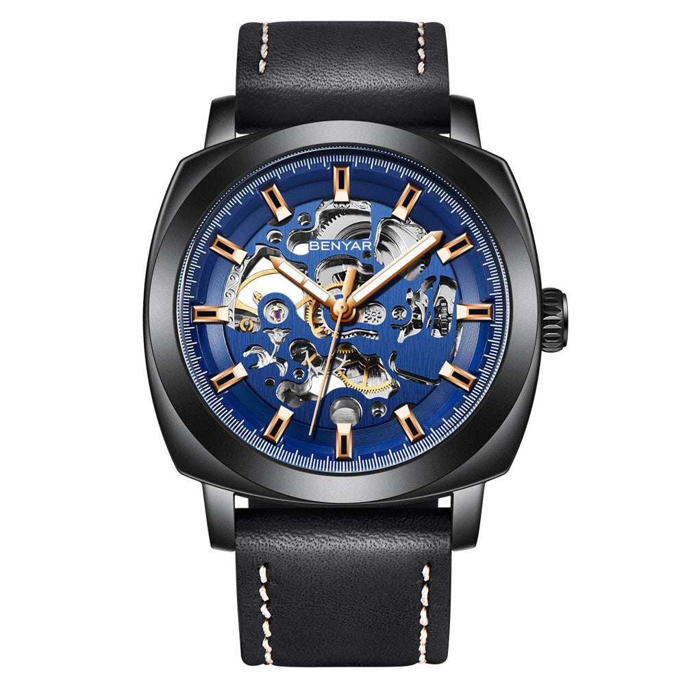 Hollow Out Mechanical Watch Automatic Fashion Men&