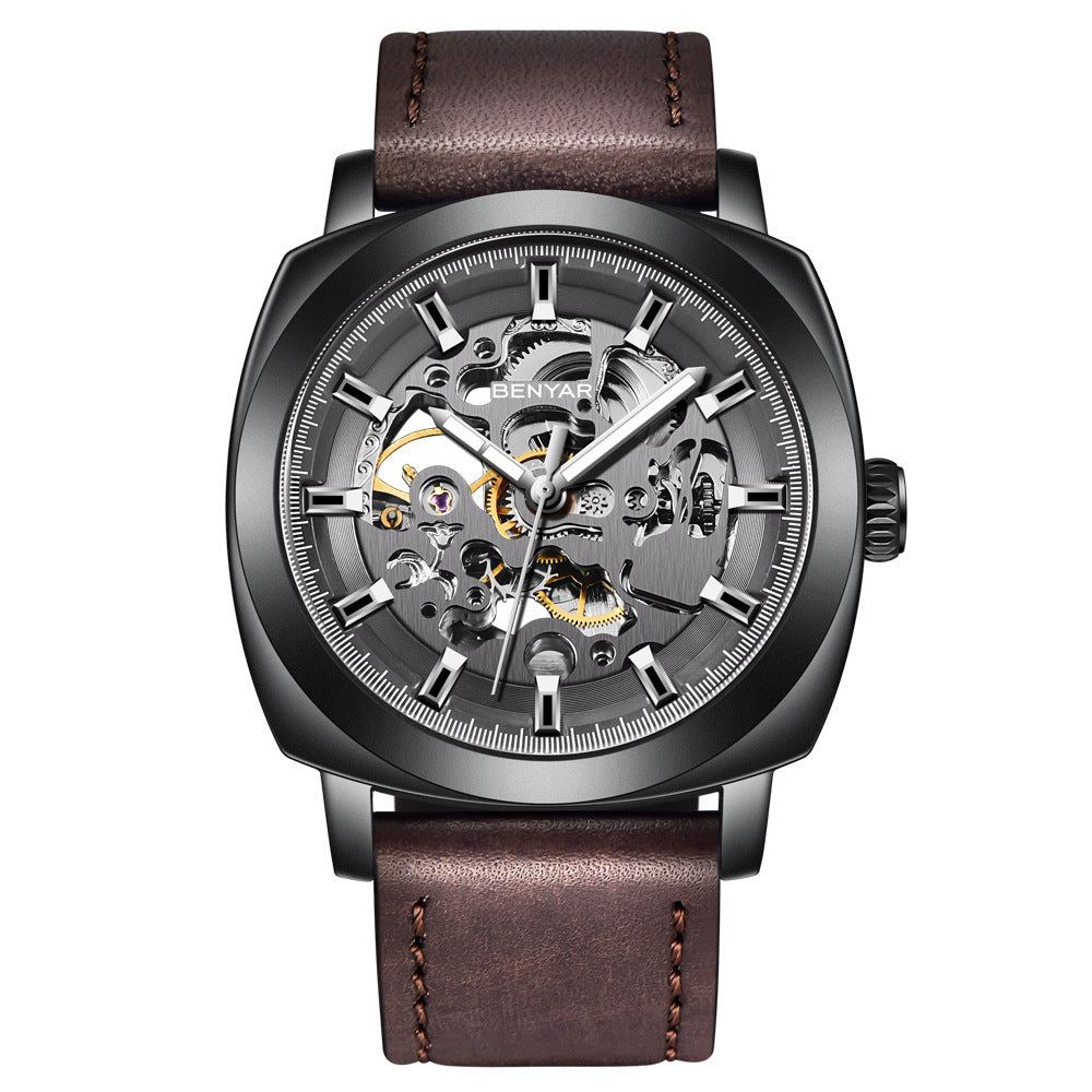 Hollow Out Mechanical Watch Automatic Fashion Men&