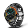 Color: Black orange circle