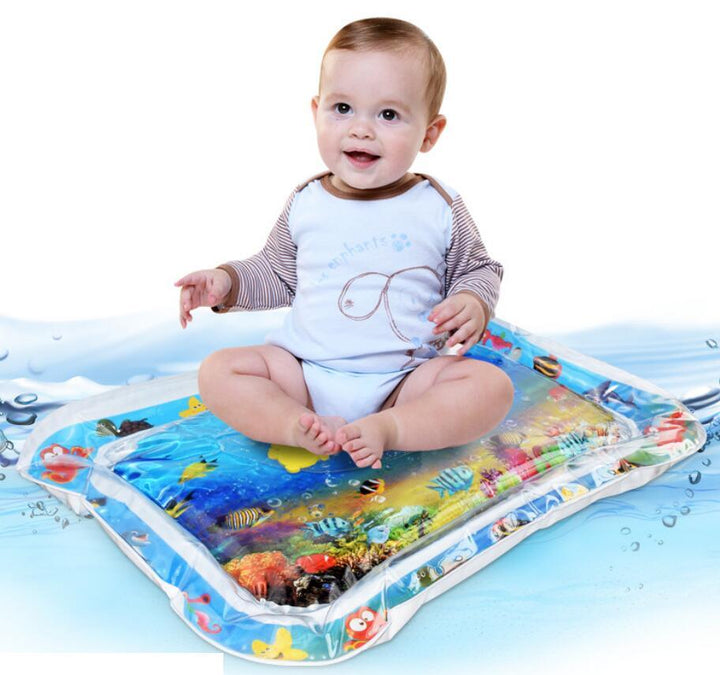 Baby Inflatable Water Mat, Infants Summer Beach Water Mat Patted Pad Water Cushion For Infants Toddlers Summer Fun Activity Play Toys Baby Pillows - Trendha