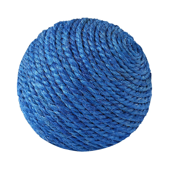 Interactive Sisal Ball Cat Toy with Sound