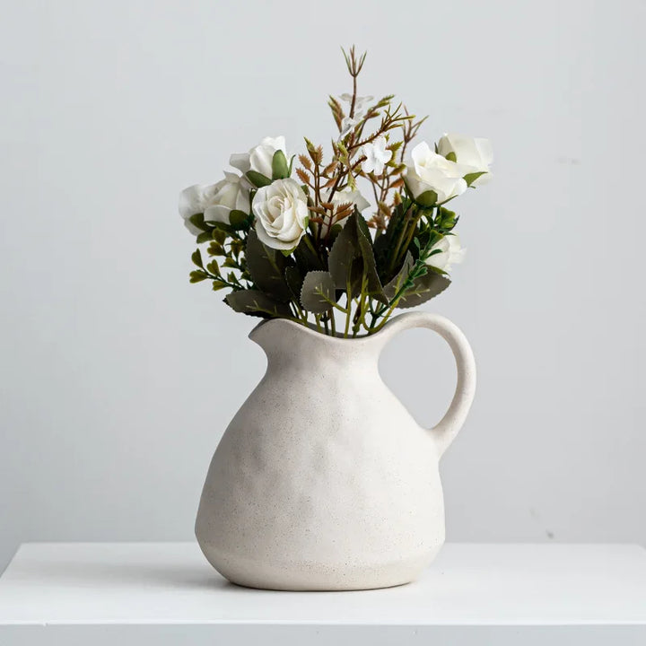 Ceramic Nordic Style Flower Vase for Home and Wedding Decoration