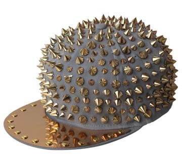 Punk Full Pointed Rivet Street Hip Hop Hat