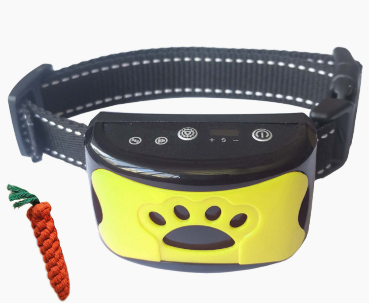 Dog Training Collar Waterproof Electric Pet Remote Control Rechargeable Dogs Trainer Bark Arrester With Shock Vibration Sound