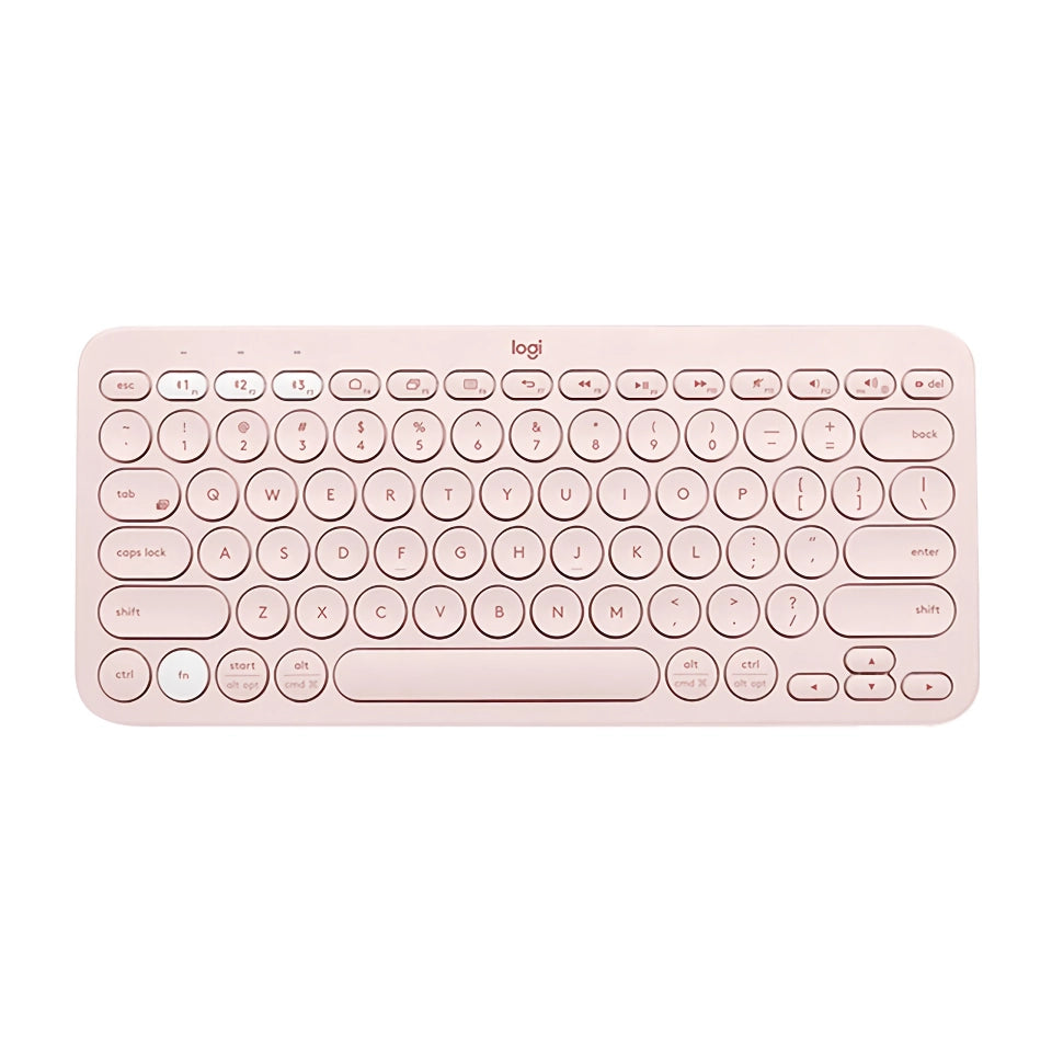 Wireless Bluetooth Keyboard for Tablets, Laptops, and Desktops - Compact Multi-Device Keyboard