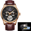 Color: 9843 Belt Rose Gold Black