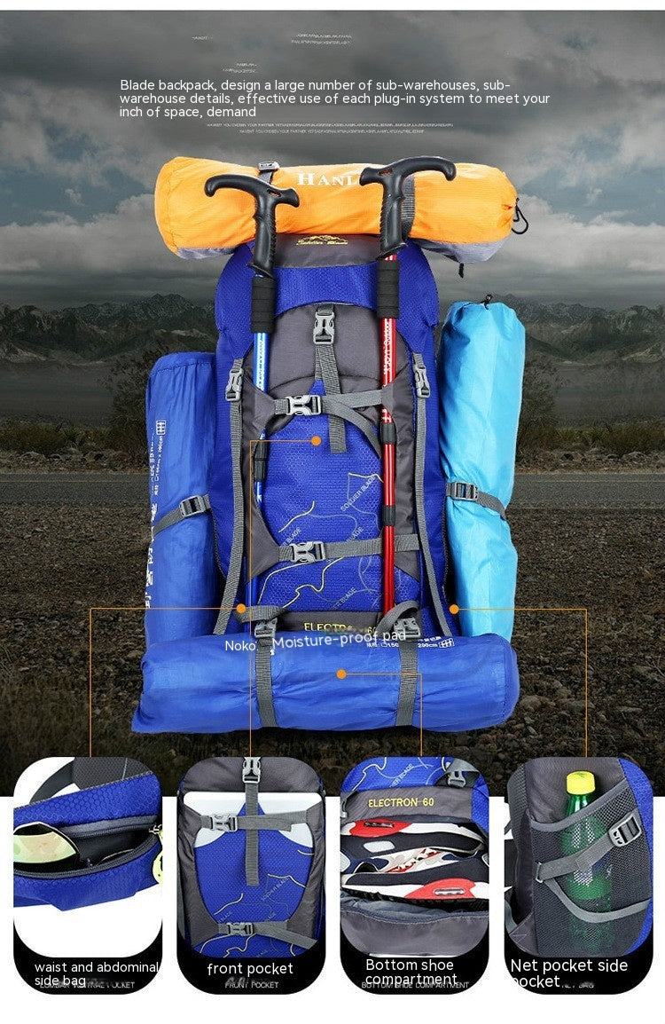 Hiking Bag Large Capacity Outdoor Sports Trip Foreign Trade Mountaineering