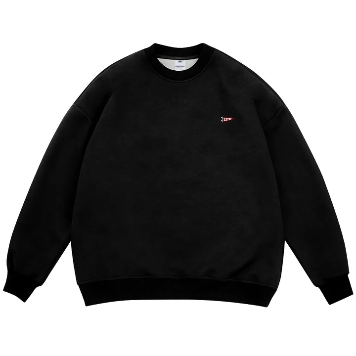 Streetwear High Quality Trend Men's Sweatshirt - Casual Letter Embroidery Pullover