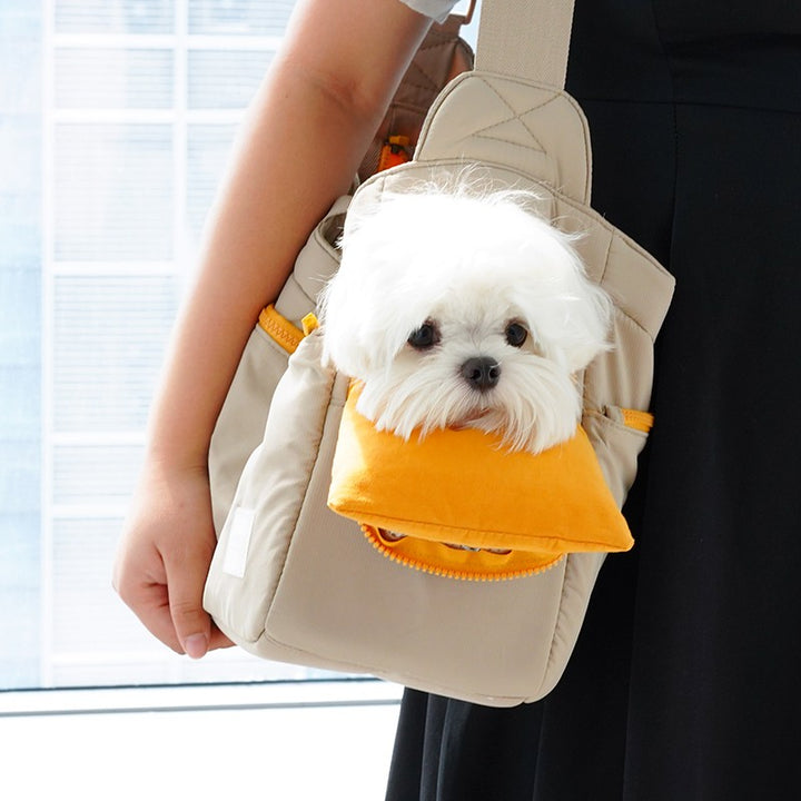 Stylish Pet Carrier Shoulder Bag for Small to Medium Dogs