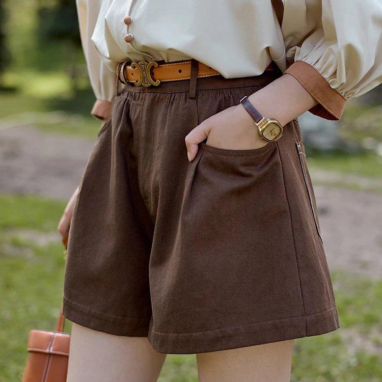 High Waisted Casual Loose Shorts