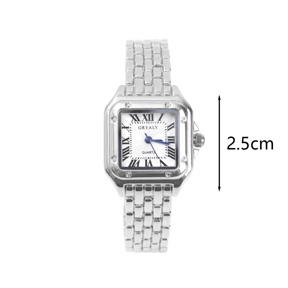 Women’s Silver Square Watch