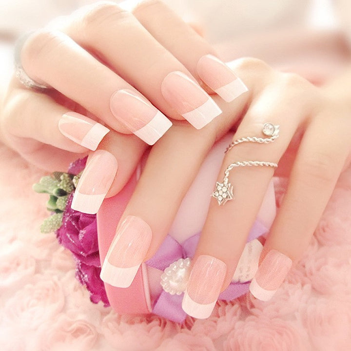 Fake nails can be taken with long and short styles