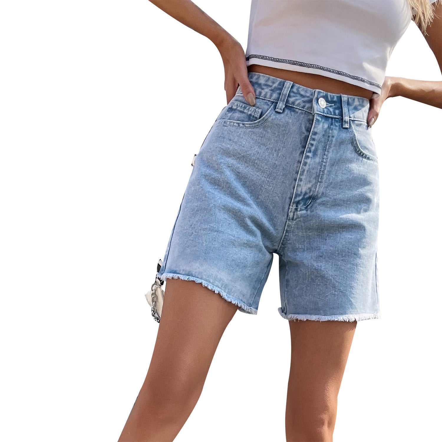 High Waist Loose Casual Women&