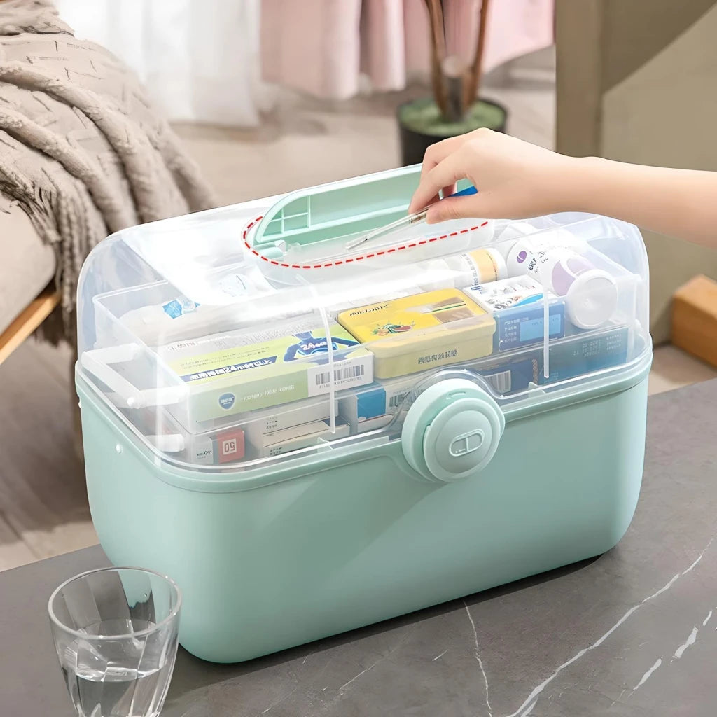 Family Medicine Organizer Box