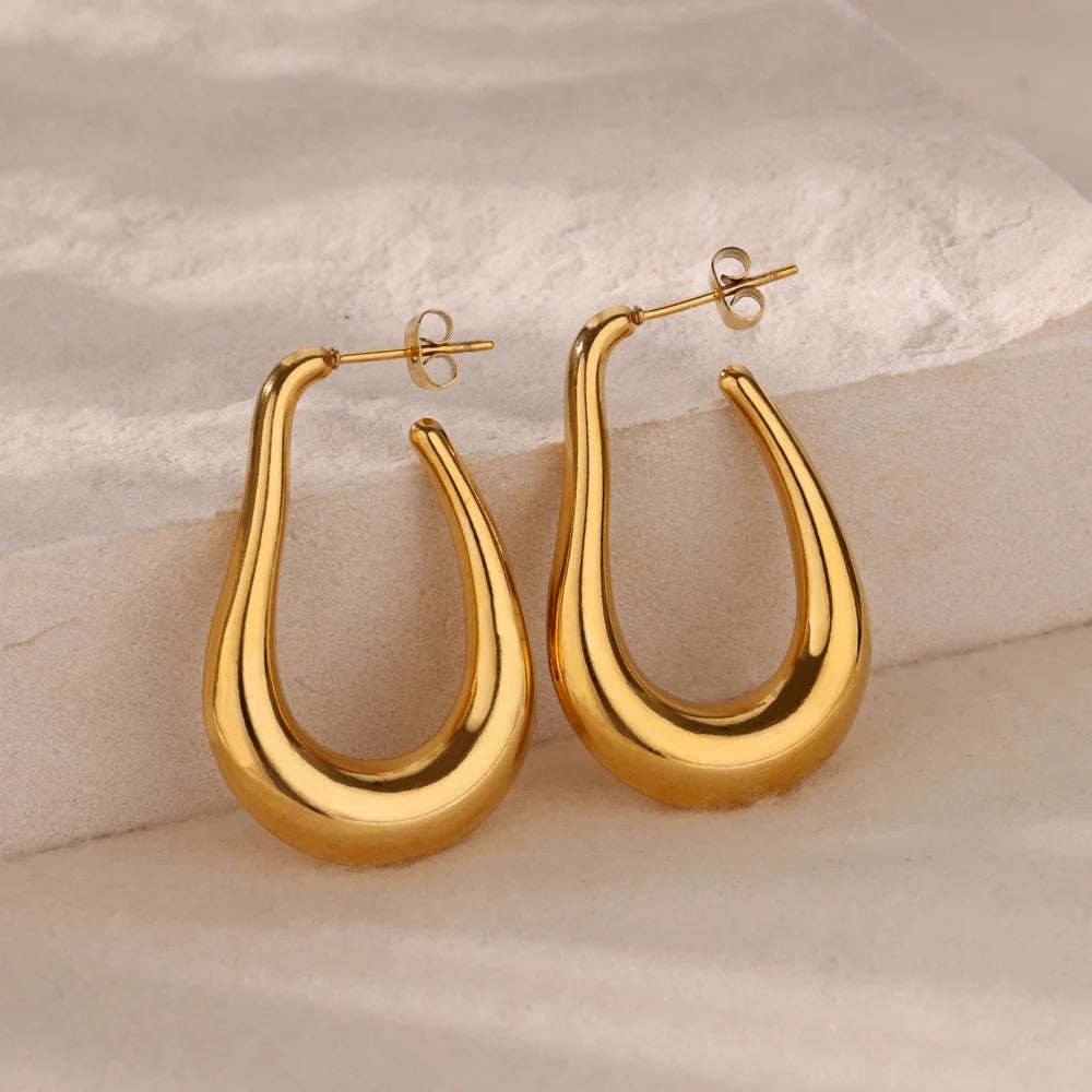 Gold Dangle Earrings for Women