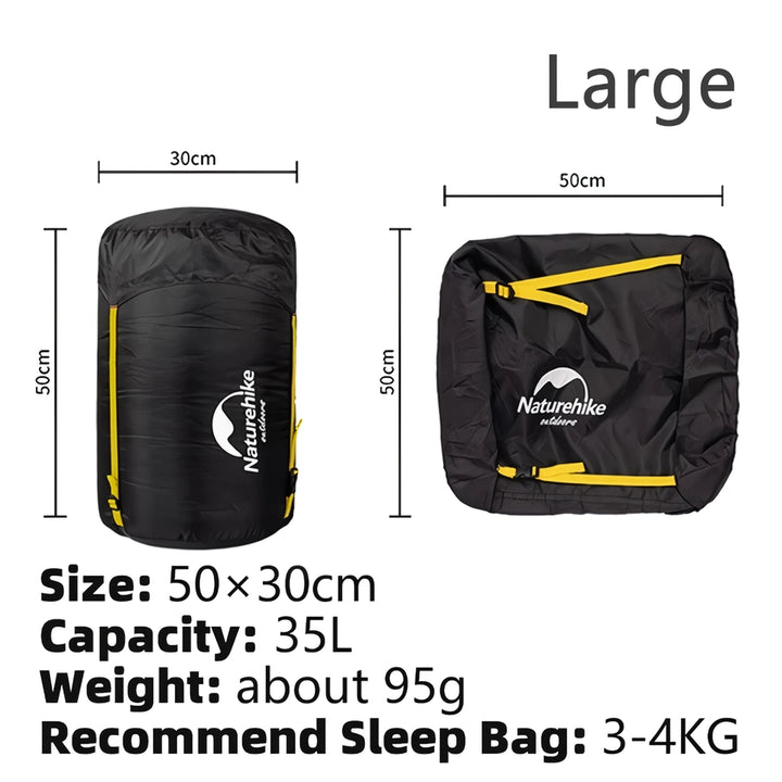 Multifunctional Compression Storage Sack for Sleeping Bags