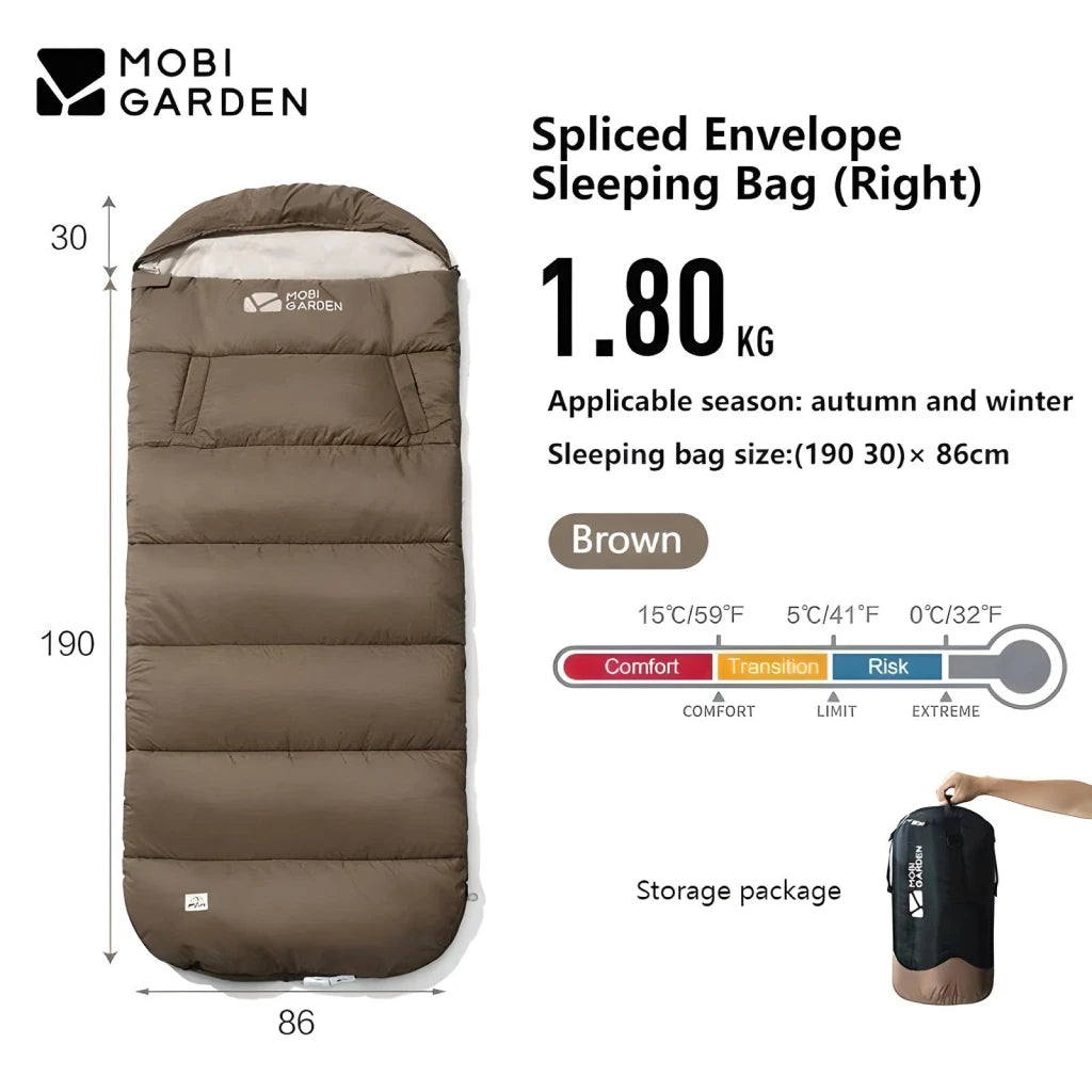 Ultralight Warm Wearable Sleeping Bag for Outdoor Camping