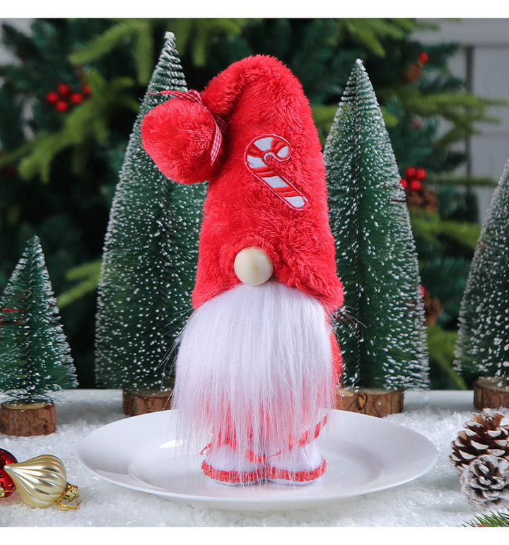 Christmas Candy Faceless Elderly Decoration Creative Doll Decorations