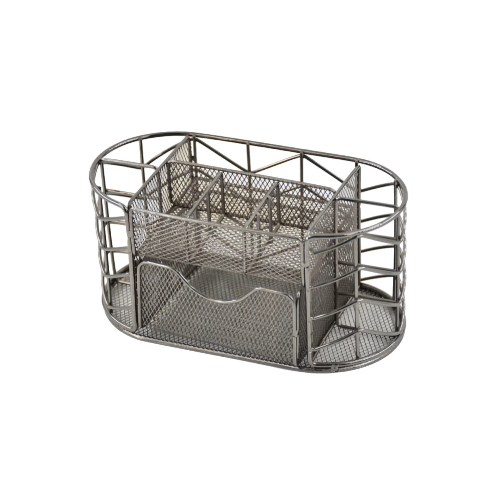 Metal Mesh Desktop Organizer