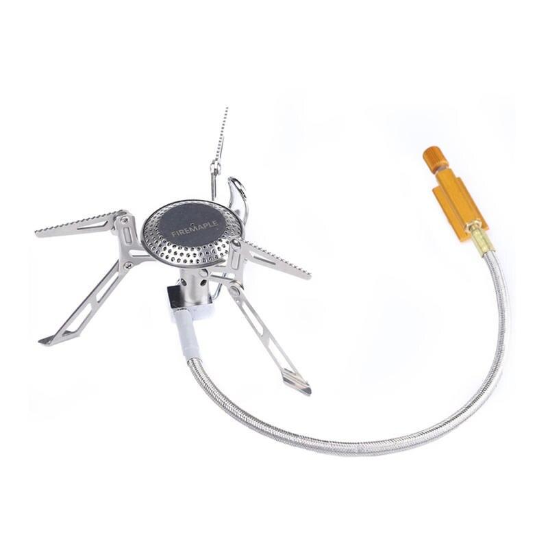 Ultralight Portable Camping Gas Stove for High Altitude Hikes and Outdoor Picnics