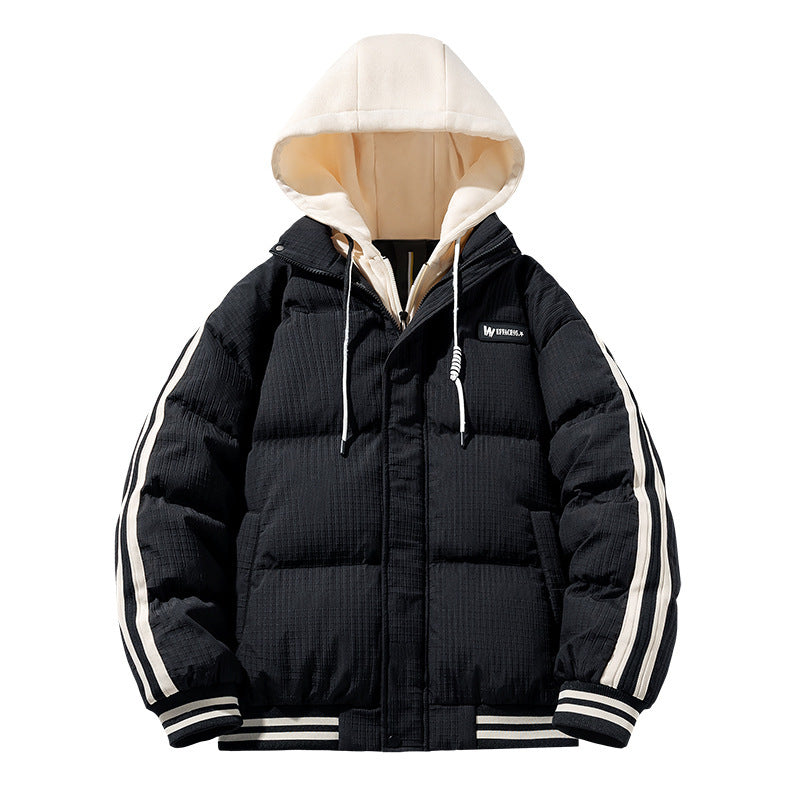 Fake Two Pieces Down Jacket Men's Thickened Autumn And Winter Warm