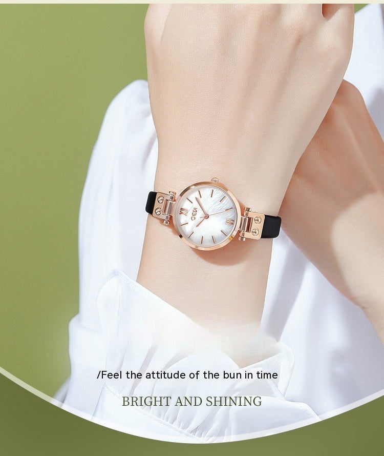 New Art-style Student's Watch Women's Waterproof Watch With Delicate And Small Dial