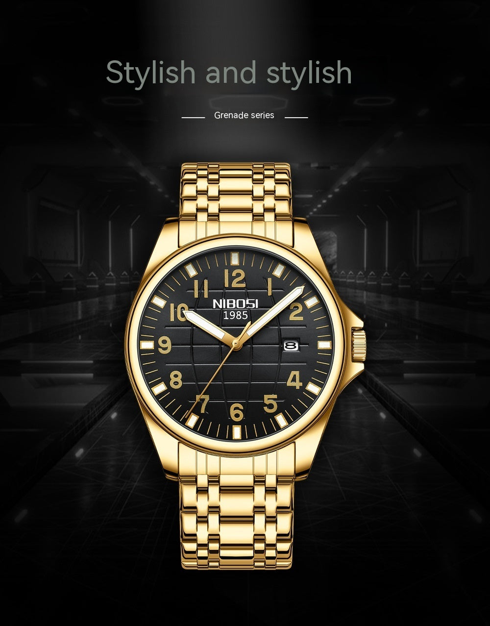 Fashion Simple Stainless Steel Men&